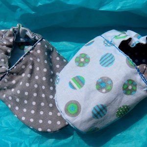 Handmade newborn crib shoes